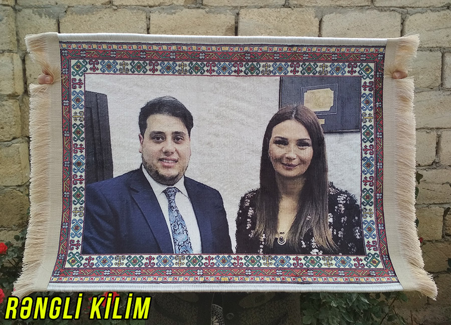 Portret rengli kilim 3